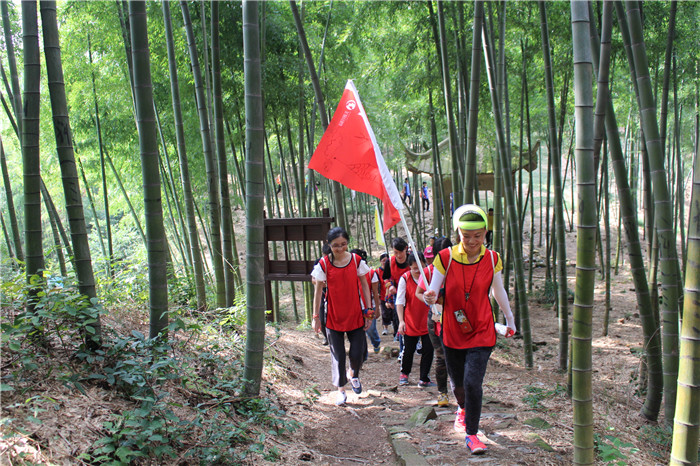 上海周边徒步线路推荐：德清后坞村景区200人大型徒步方案